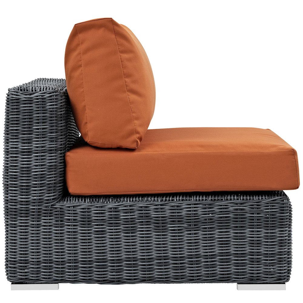 Summon Outdoor Patio Sunbrella Armless