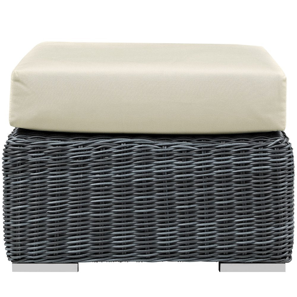 Summon Outdoor Patio Sunbrella Ottoman