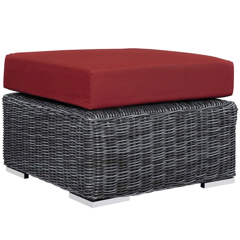Summon Outdoor Patio Sunbrella Ottoman