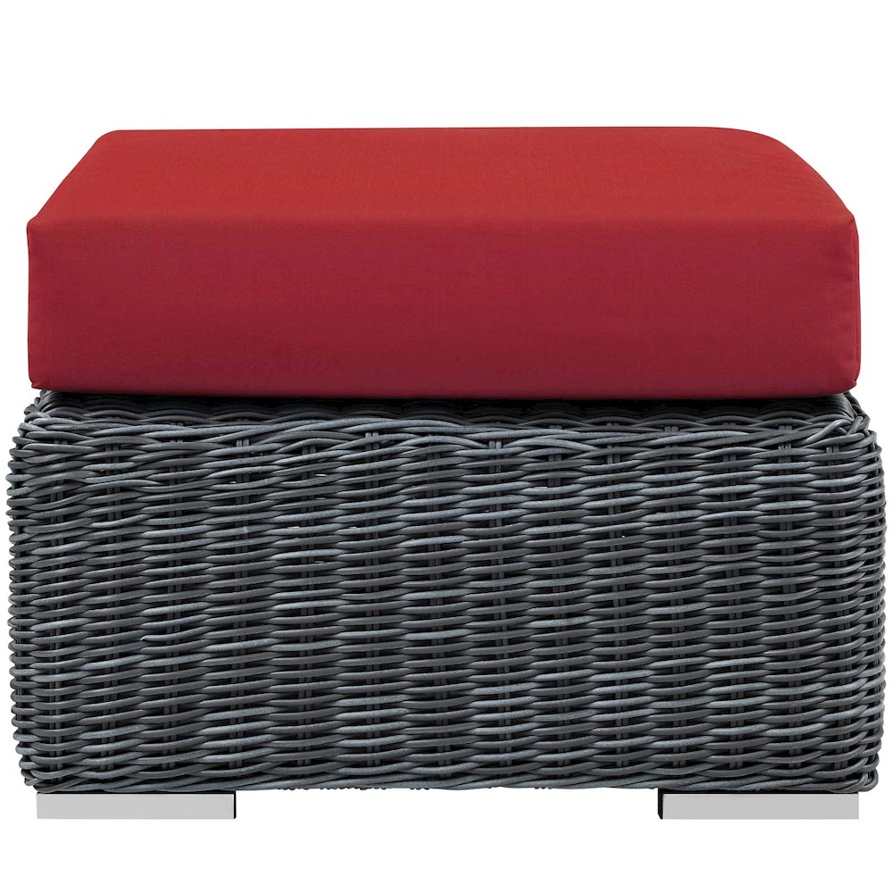 Summon Outdoor Patio Sunbrella Ottoman
