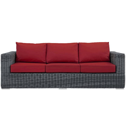 Summon Outdoor Patio Sunbrella Sofa