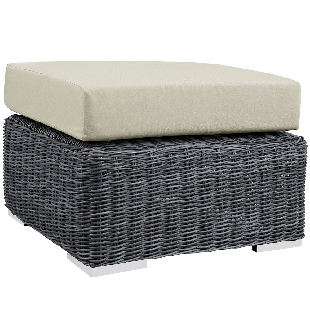 Summon 5 Piece Outdoor Patio Sunbrella Sectional Set
