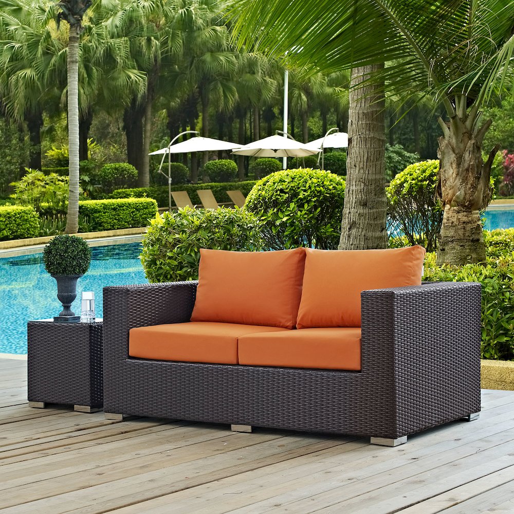 Convene Outdoor Patio Loveseat