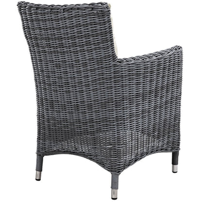Summon Dining Outdoor Patio Sunbrella Armchair