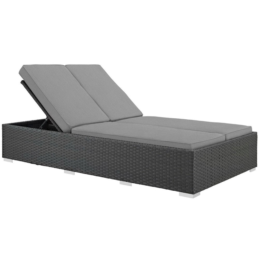 Sojourn Outdoor Patio Sunbrella Double Chaise