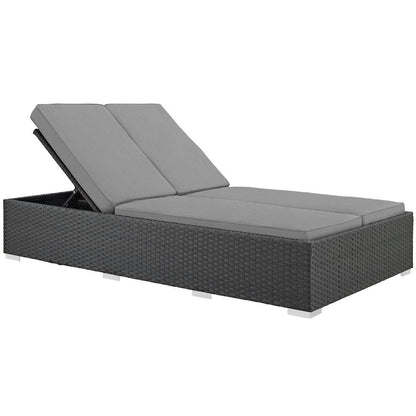 Sojourn Outdoor Patio Sunbrella Double Chaise