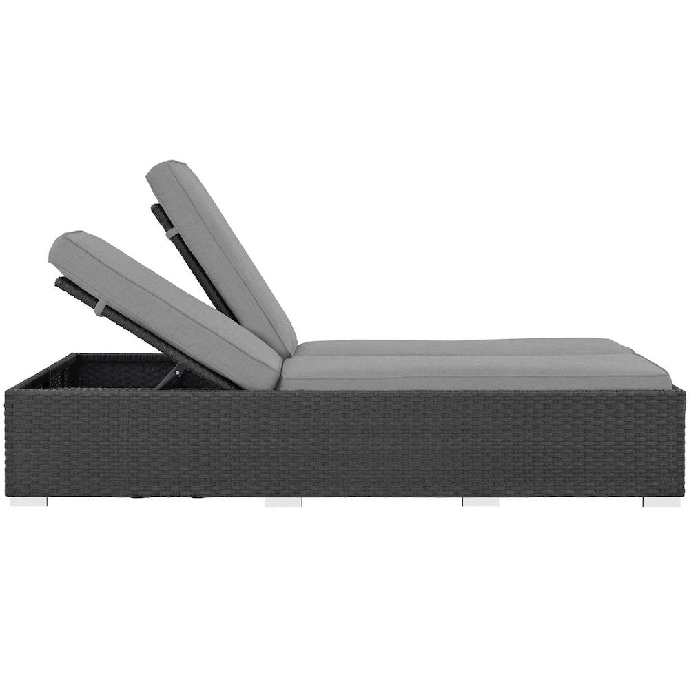 Sojourn Outdoor Patio Sunbrella Double Chaise