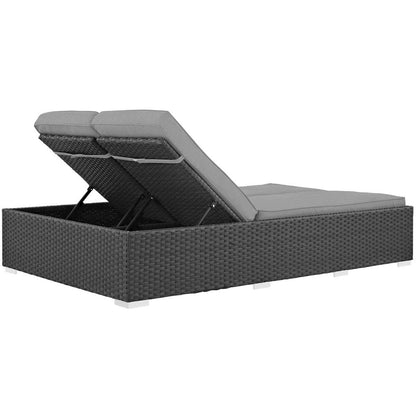Sojourn Outdoor Patio Sunbrella Double Chaise