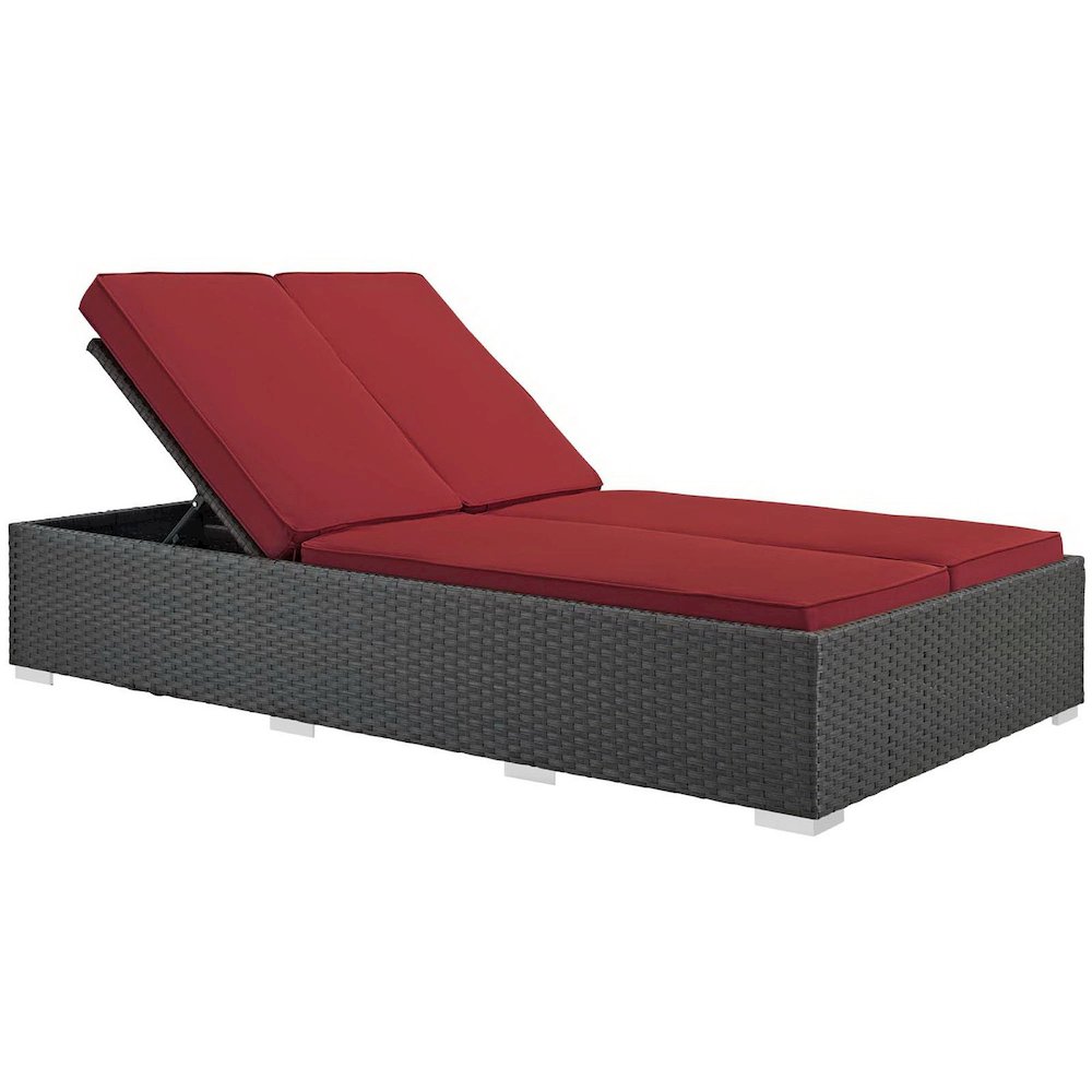Sojourn Outdoor Patio Sunbrella Double Chaise