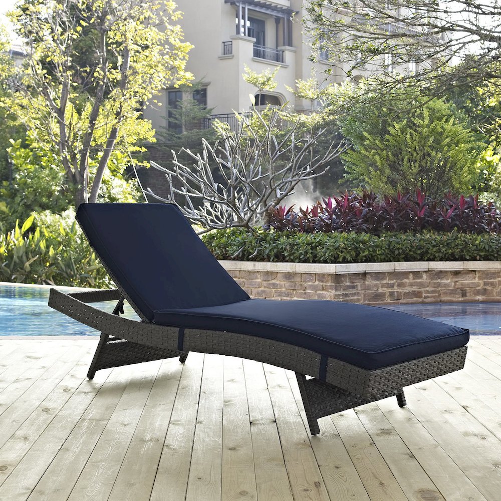 Sojourn Outdoor Patio Sunbrella Chaise