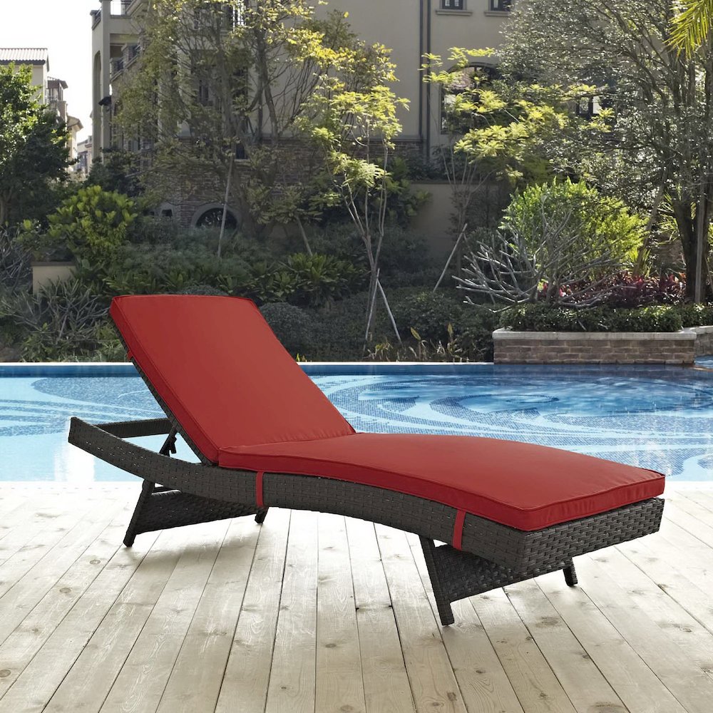 Sojourn Outdoor Patio Sunbrella Chaise