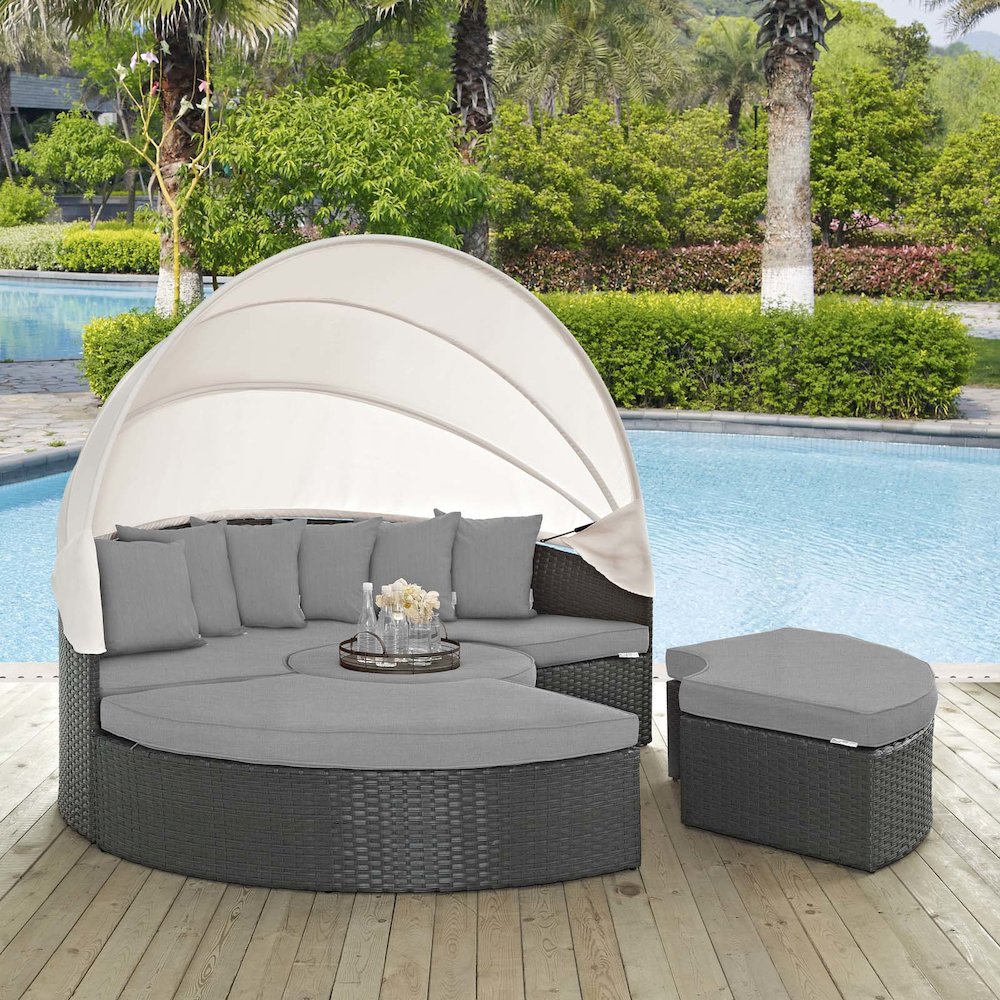 Sojourn Outdoor Patio Sunbrella Daybed