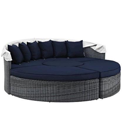 Summon Canopy Outdoor Patio Sunbrella Daybed