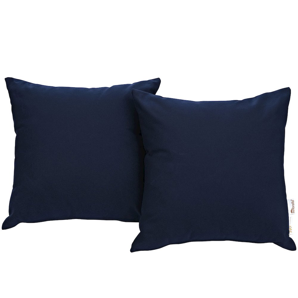 Summon 2 Piece Outdoor Patio Sunbrella Pillow Set