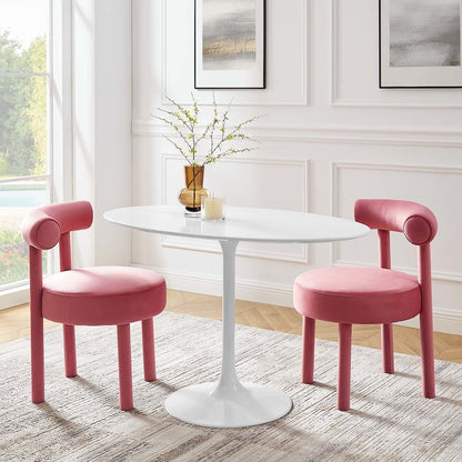 Lippa 48" Oval Wood Dining Table