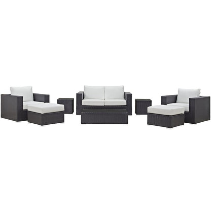 Convene 8 Piece Outdoor Patio Sofa Set