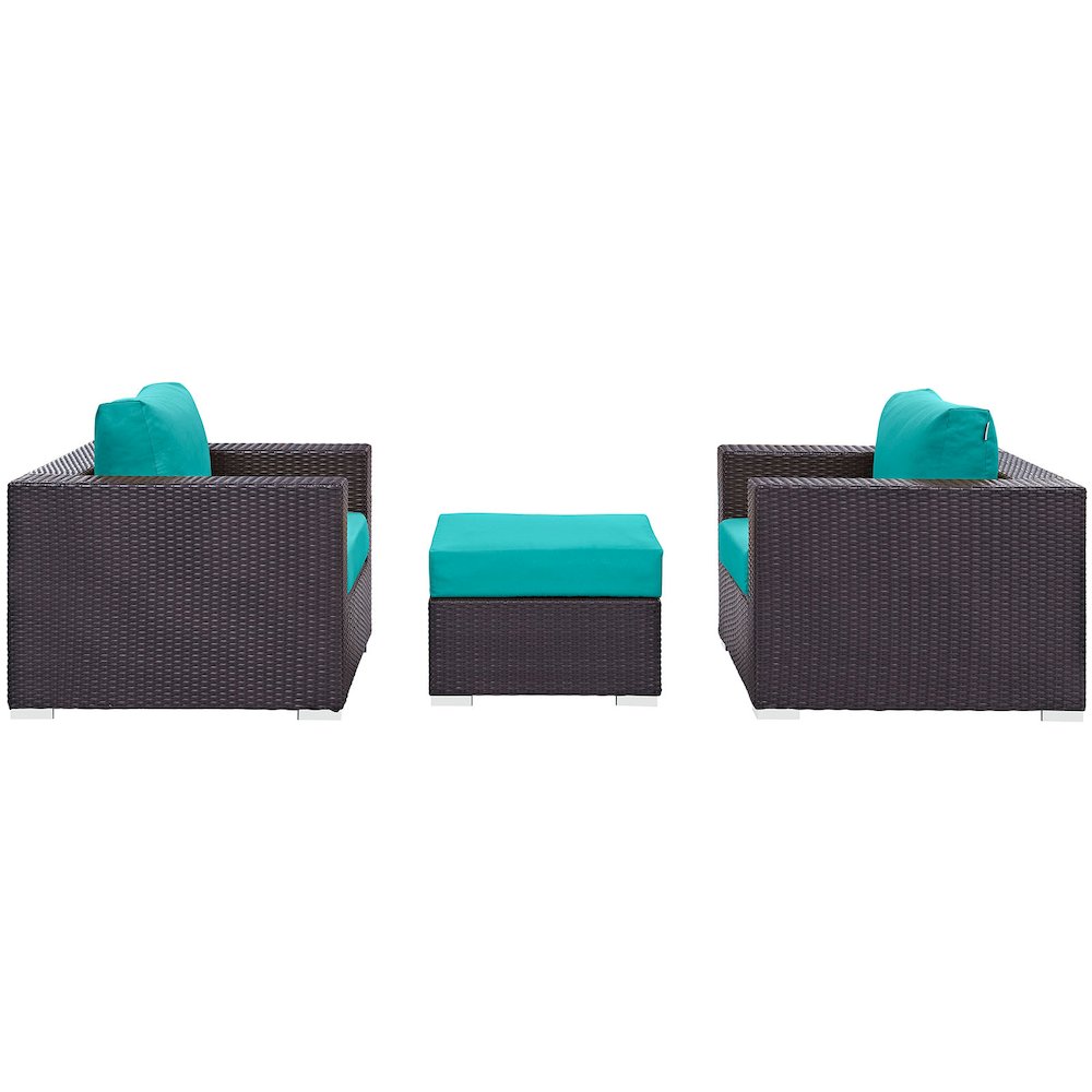 Convene 3 Piece Outdoor Patio Sofa Set