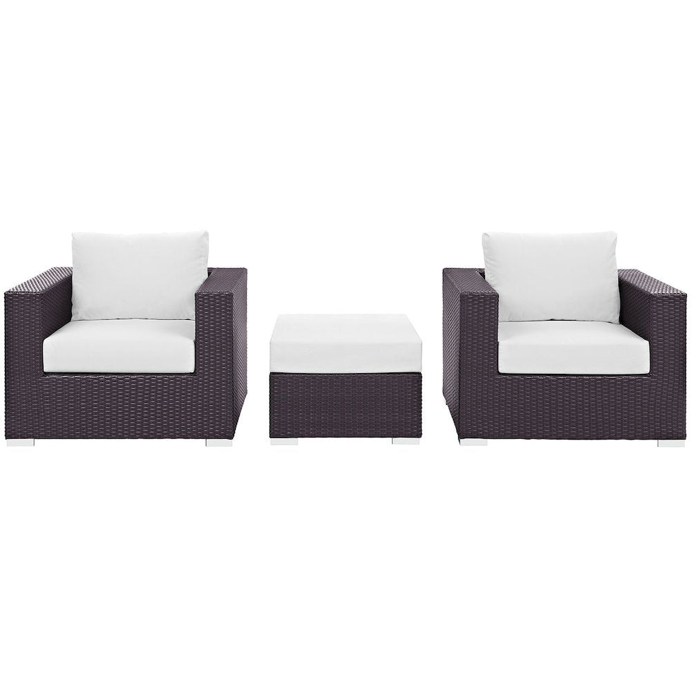 Convene 3 Piece Outdoor Patio Sofa Set