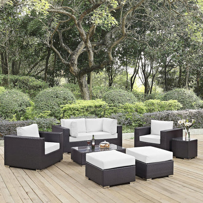 Convene 8 Piece Outdoor Patio Sectional Set
