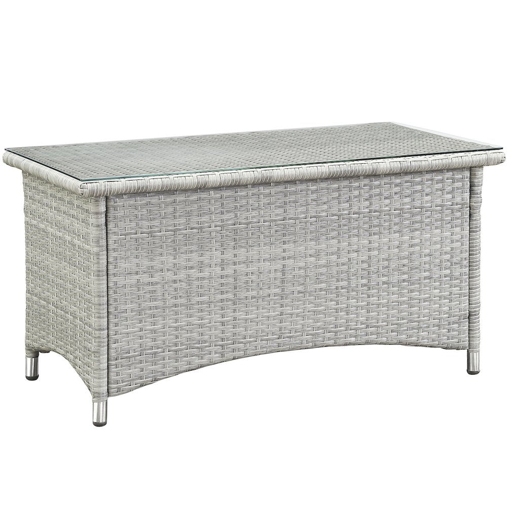 Bridge 4 Piece Outdoor Patio Patio Conversation Set