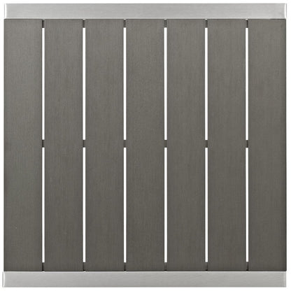 Shore Outdoor Patio Aluminum Bar Table