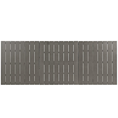 Shore Outdoor Patio Aluminum Dining Table