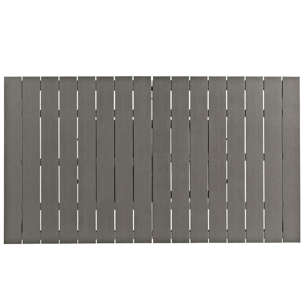 Shore Outdoor Patio Aluminum Dining Table