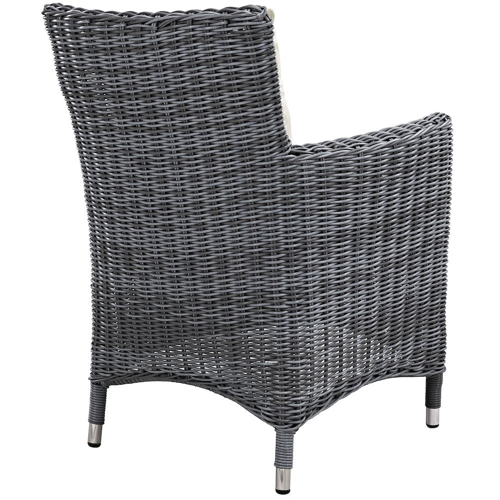 Summon 2 Piece Outdoor Patio Sunbrella Dining Set