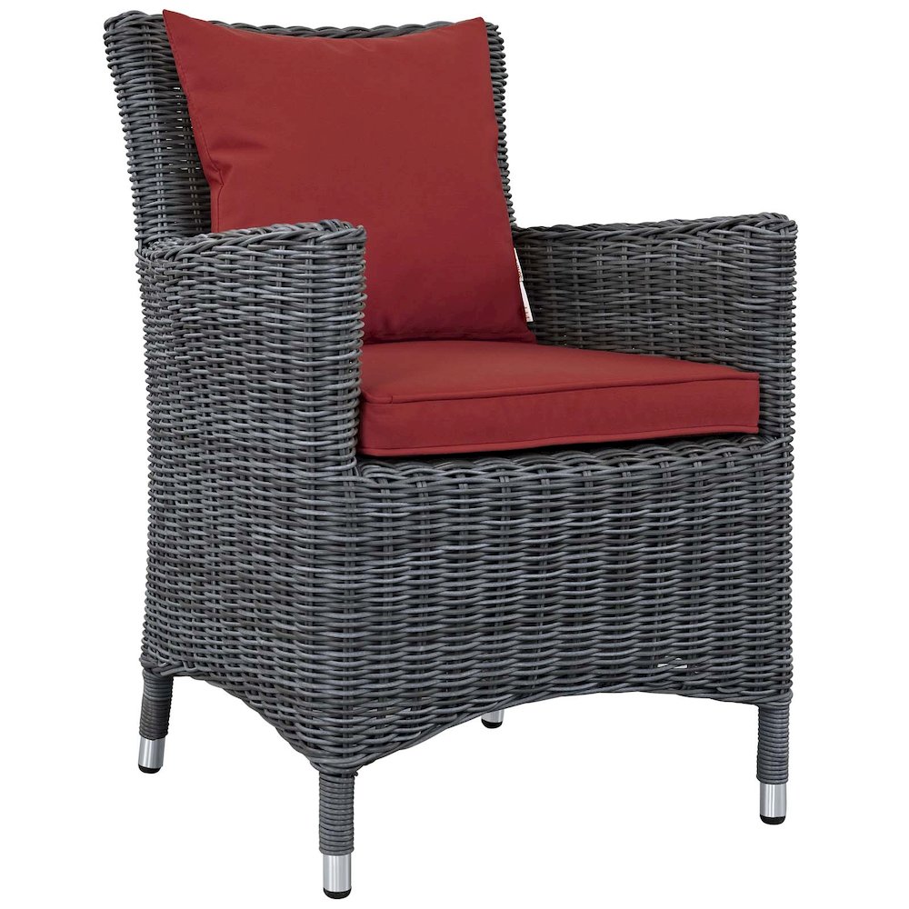 Summon 4 Piece Outdoor Patio Sunbrella Dining Set