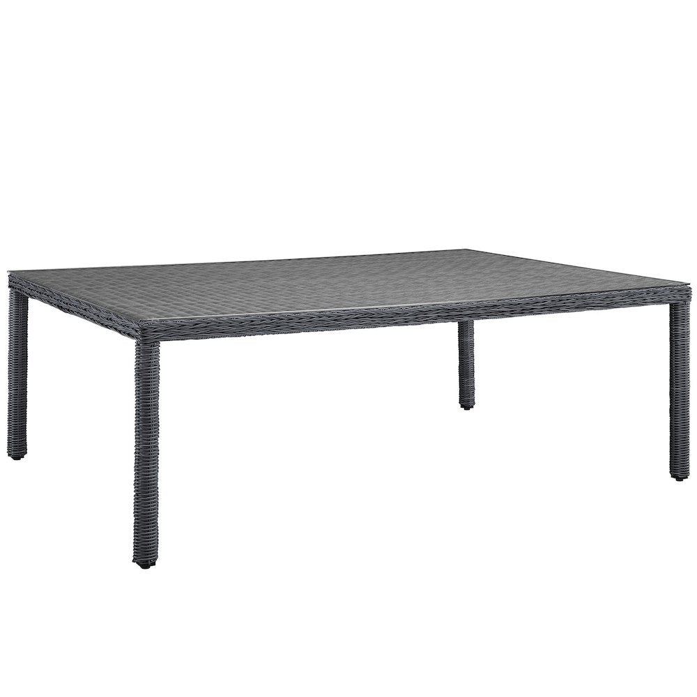Summon 11 Piece Outdoor Patio Sunbrella Dining Set