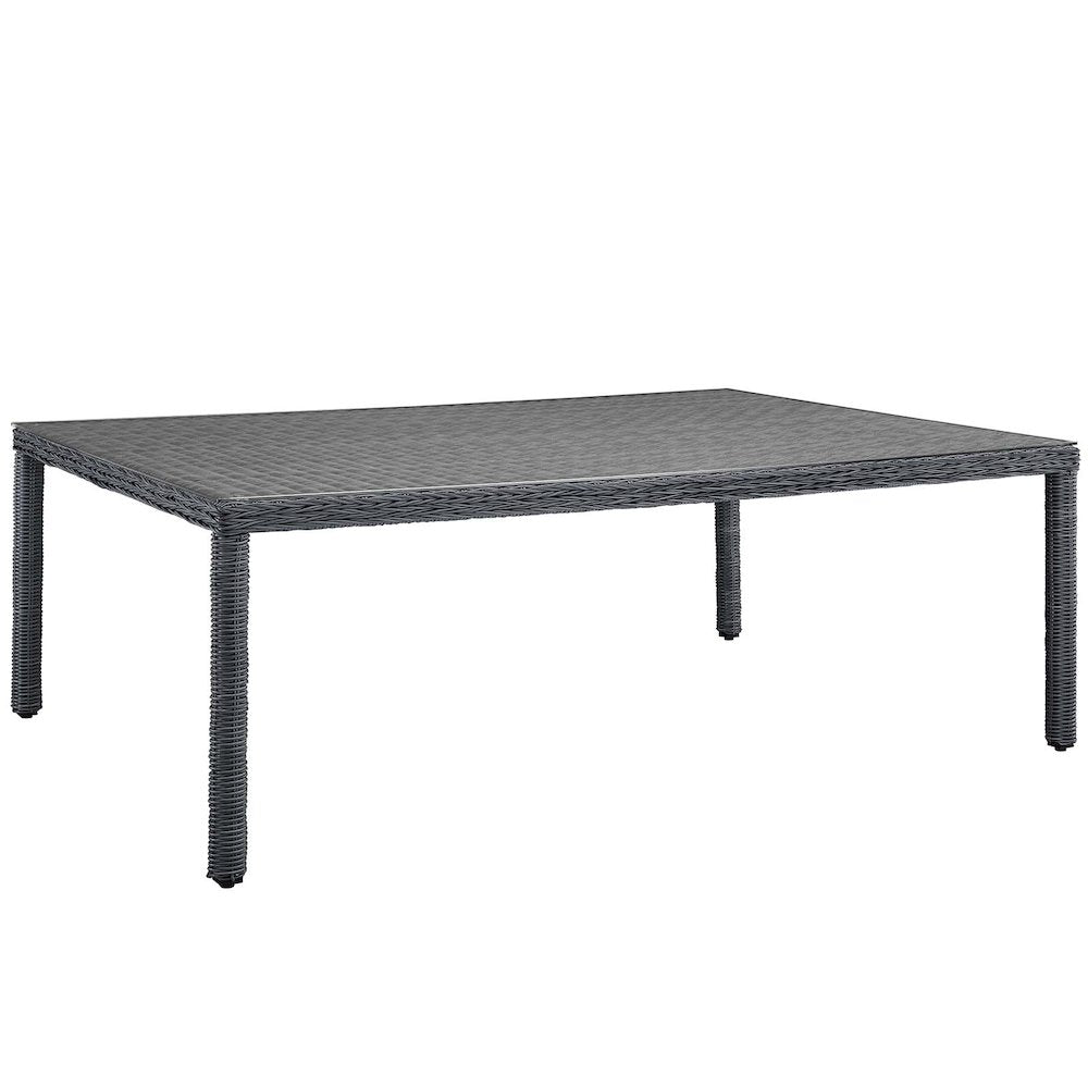 Summon 11 Piece Outdoor Patio Sunbrella Dining Set