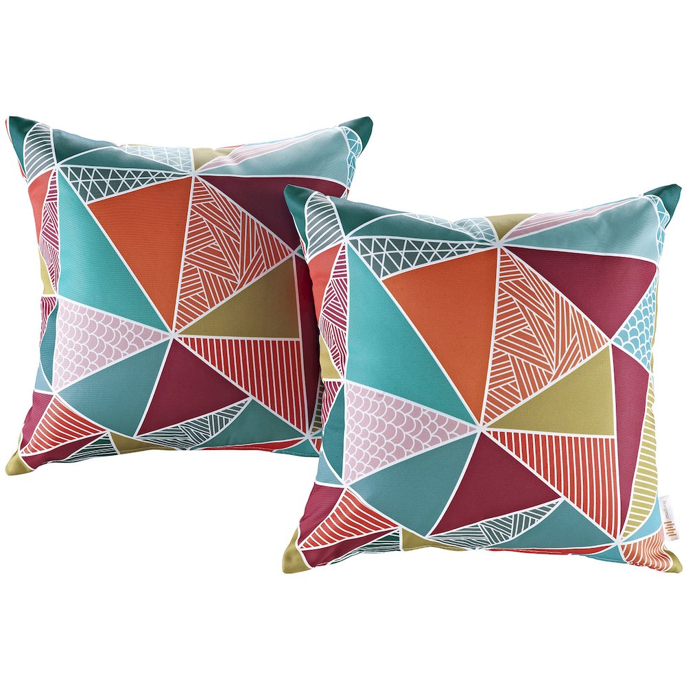 Modway 2 Piece Outdoor Patio Pillow Set