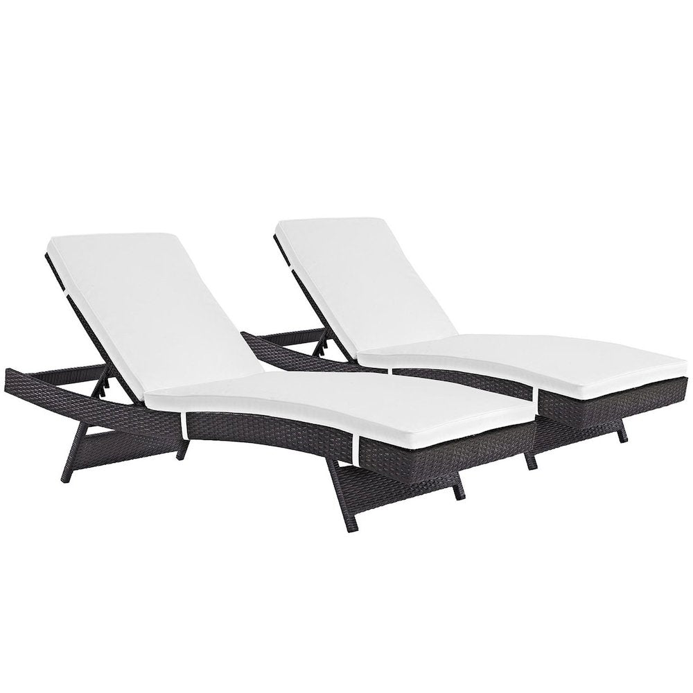 Convene Outdoor Patio Chaise Set of 2