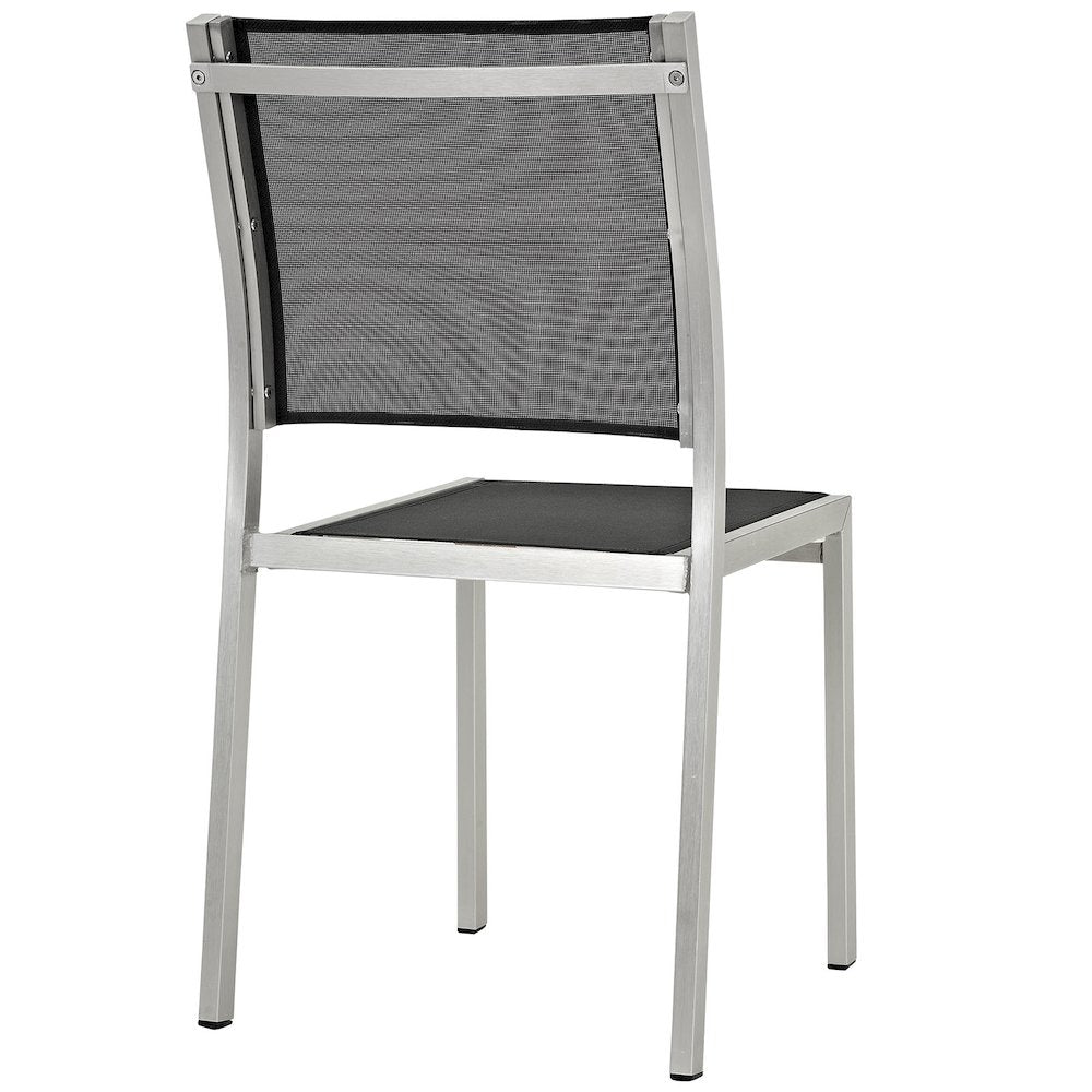 Shore 7 Piece Outdoor Patio Aluminum Dining Set