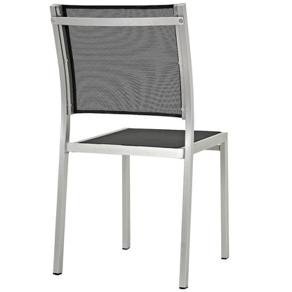 Shore 7 Piece Outdoor Patio Aluminum Dining Set