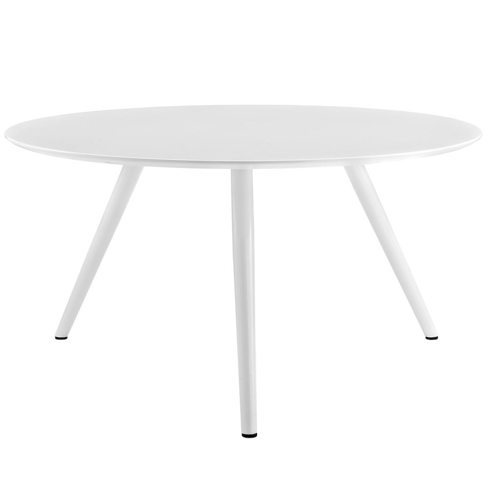 Lippa 54" Round Wood Dining Table with Tripod Base