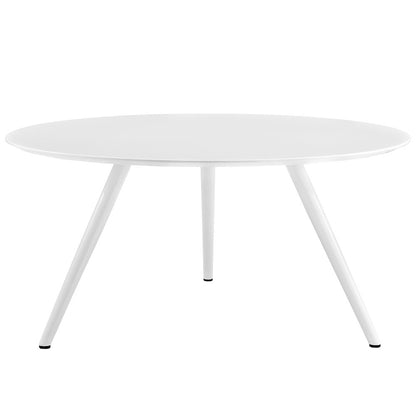 Lippa 60" Round Wood Dining Table with Tripod Base