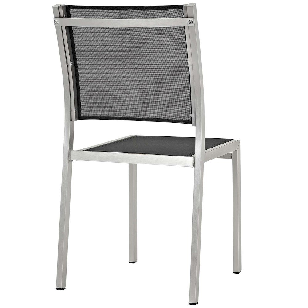 Shore 9 Piece Outdoor Patio Aluminum Dining Set