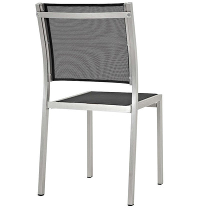 Shore 9 Piece Outdoor Patio Aluminum Dining Set