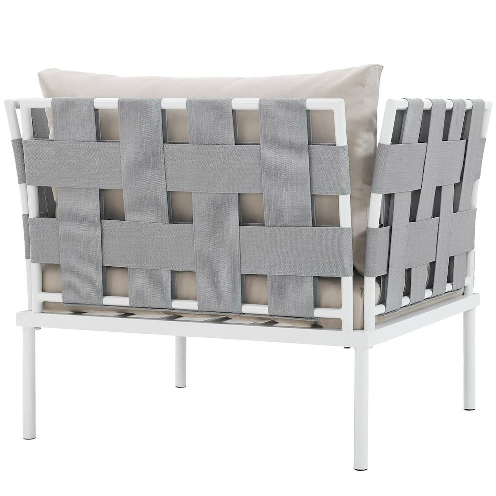Harmony Outdoor Patio Aluminum Armchair