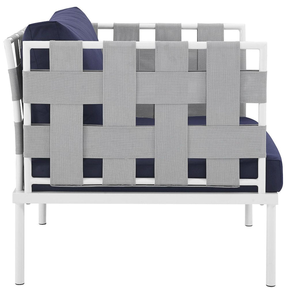 Harmony Outdoor Patio Aluminum Armchair