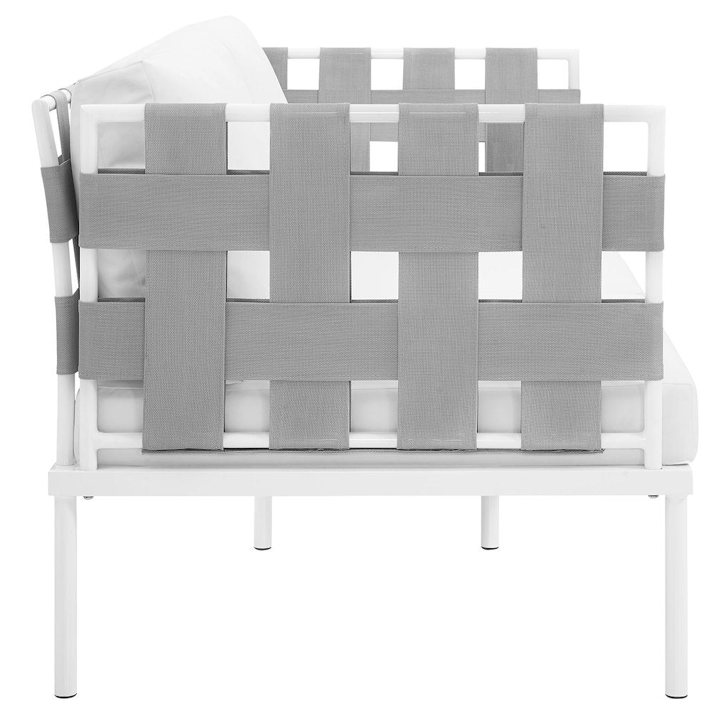 Harmony Outdoor Patio Aluminum Loveseat