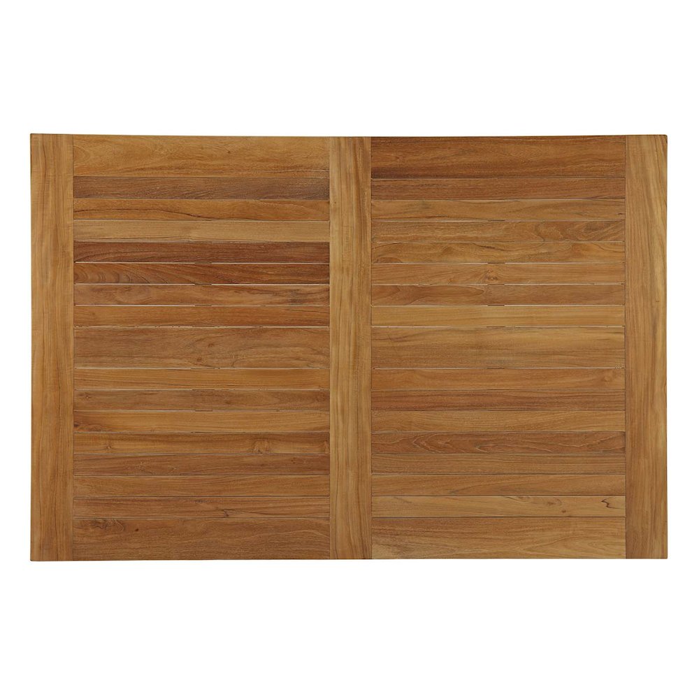 Marina 60" Outdoor Patio Teak Dining Table