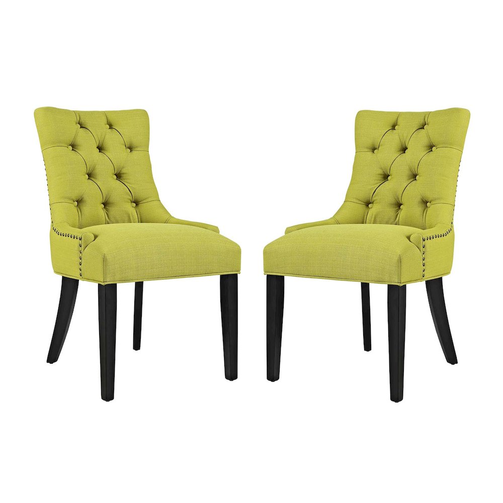 Regent Fabric Dining Side Chair Set of 2