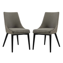 Viscount Fabric Dining Side Chair Set of 2