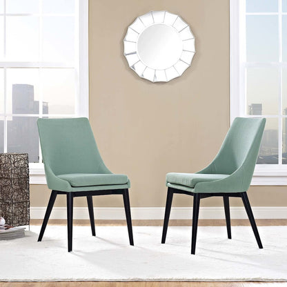 Viscount Fabric Dining Side Chair Set of 2