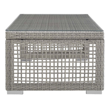 Aura Rattan Outdoor Patio Coffee Table