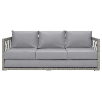 Aura Outdoor Patio Wicker Rattan Sofa