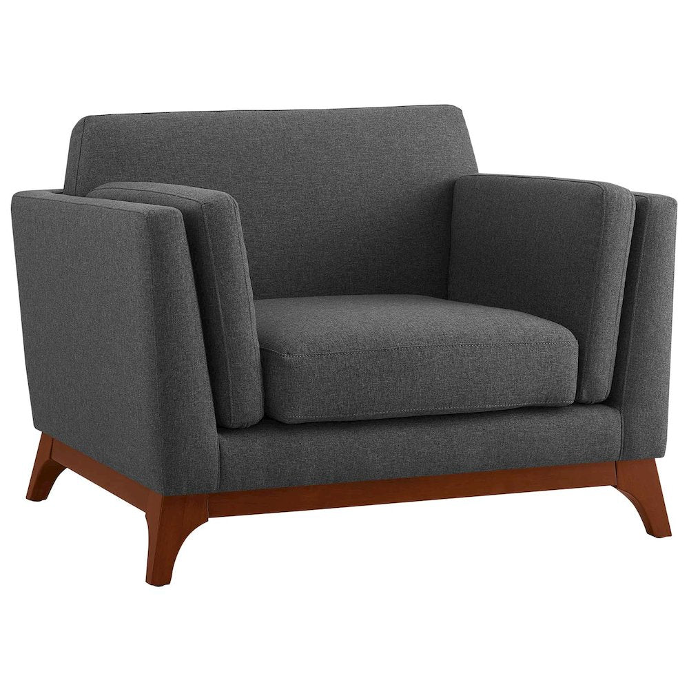 Chance Upholstered Fabric Armchair