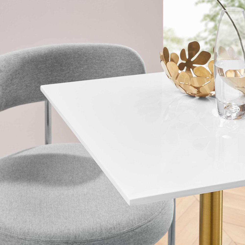 Lippa 24" Square Wood Dining Table